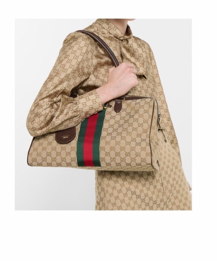 Gucci 女士 Borsetto 大號波士頓包均碼碼大號、39cm*13cm*23cm-1