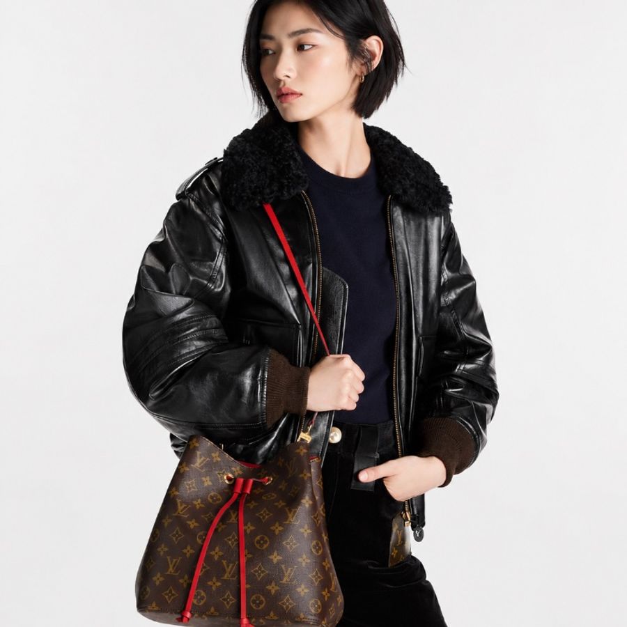 LV Neo Noe MM 中號 水桶包 晶片款-1