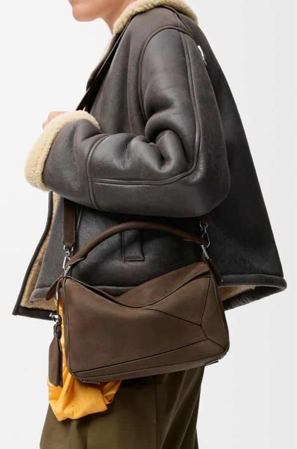 Loewe 女士 小號輕盈Puzzle單肩包均碼碼小號、24cm*10.5cm*16.5cm-4