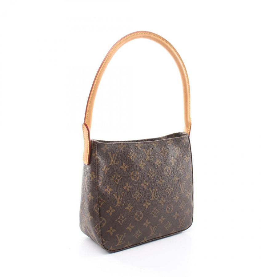 路易威登 Looping MM 單肩手提包 M51146 Monogram 帆布皮革二手 LV-1