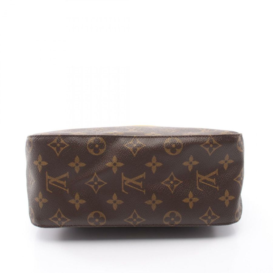 路易威登 Looping MM 單肩手提包 M51146 Monogram 帆布皮革二手 LV-5