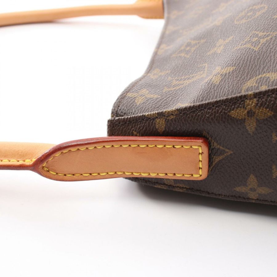 路易威登 Looping MM 單肩手提包 M51146 Monogram 帆布皮革二手 LV-7