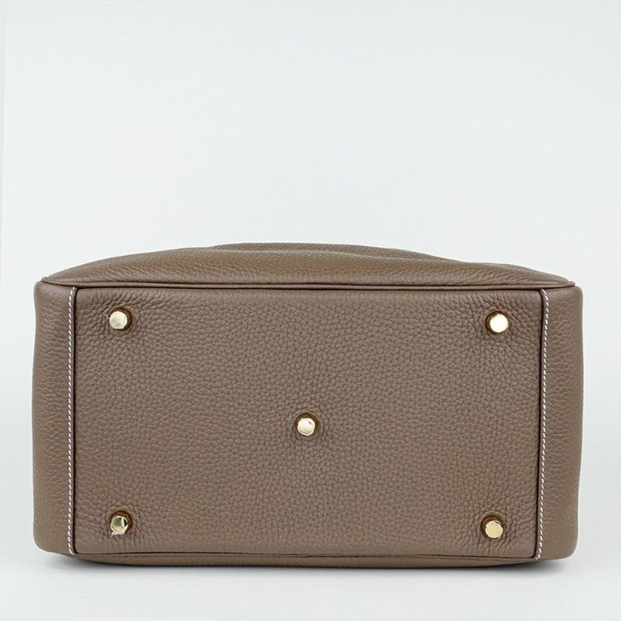 HERMÈS 愛馬仕 Lindy 30 Etoupe 大象灰金釦 Clemence 牛皮|琳迪包 手提包 肩背包|Y刻2020年 經典款 保值款|KÉSH 凱仕精品-9