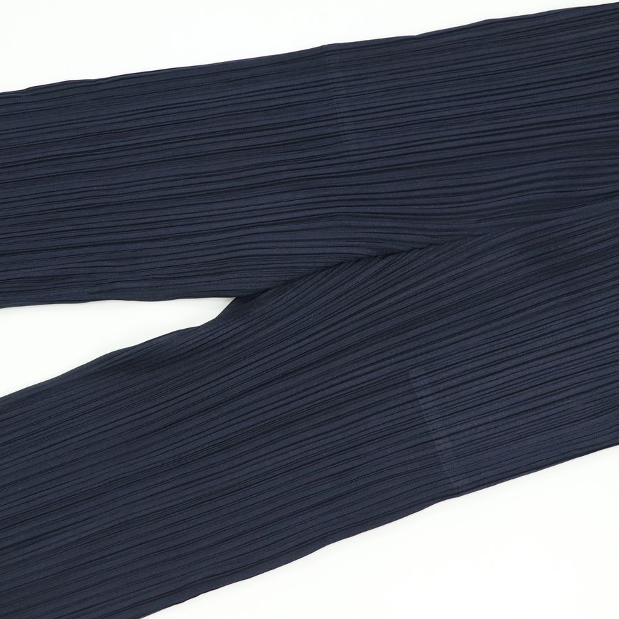 ISSEY MIYAKE三宅一生 藍黑色 褶皺 長褲 SIZE 4-3