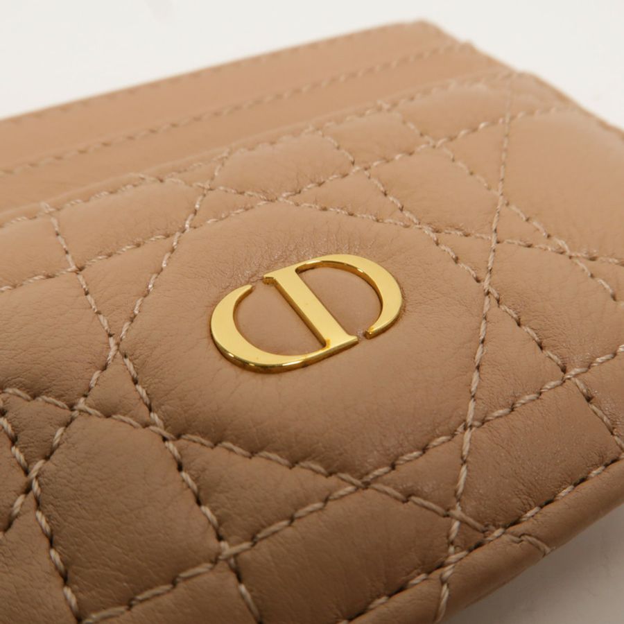 Dior 牛皮皮革Caro Freesia Card Holder卡片套-9