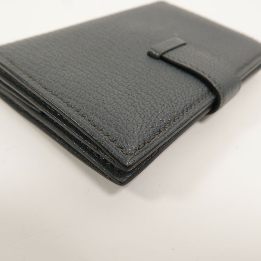HERMES Chevre皮革Bearn Mini Wallet卡片套-13