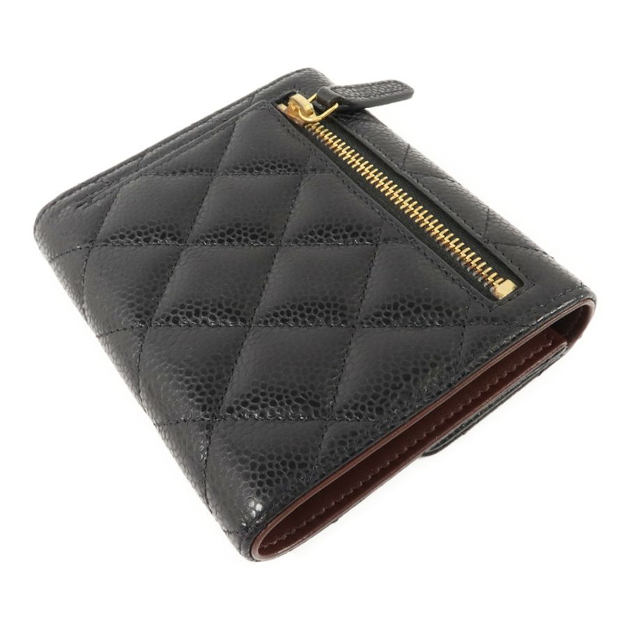 CHANEL 牛皮皮革Classic Small Flap Wallet錢包-3
