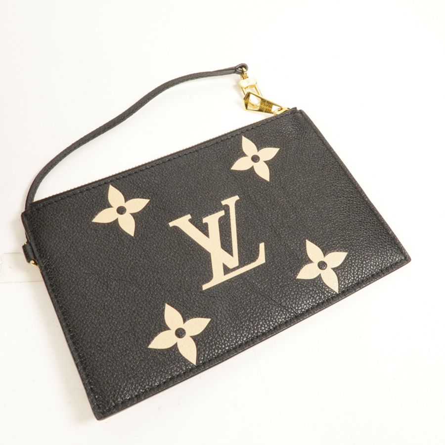 LOUIS VUITTON Monogram Empreinte Bicolor Neo Noe MM金扣手挽肩背兩用袋-8