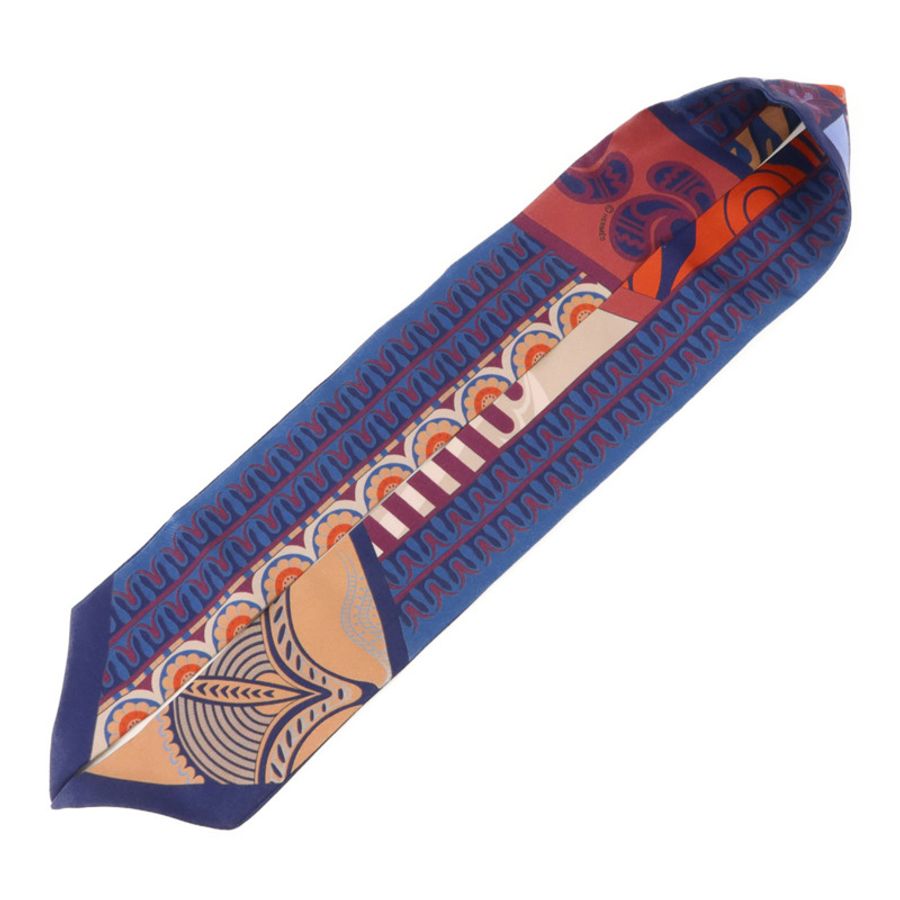 HERMES 絲質Twilly絲巾-2