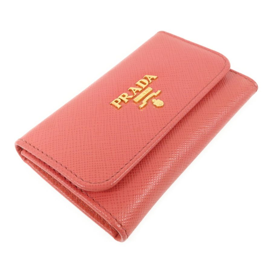 PRADA Saffiano皮革Key Holder Case鎖匙包-2
