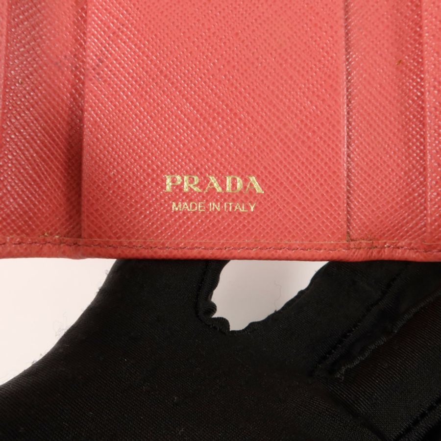 PRADA Saffiano皮革Key Holder Case鎖匙包-5