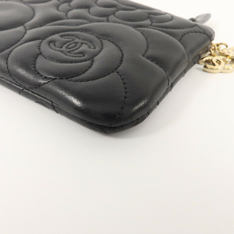 CHANEL 羊皮皮革Coin Case零錢包-10