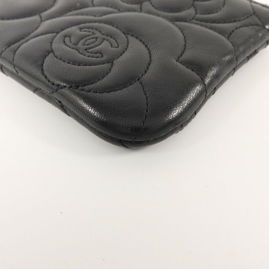 CHANEL 羊皮皮革Coin Case零錢包-12