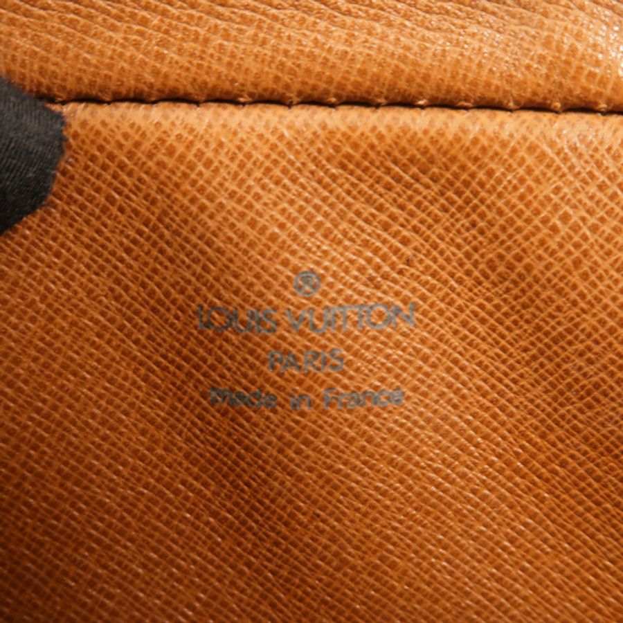 LOUIS VUITTON Monogram Marly Bandouliere金扣肩背袋棕色-7