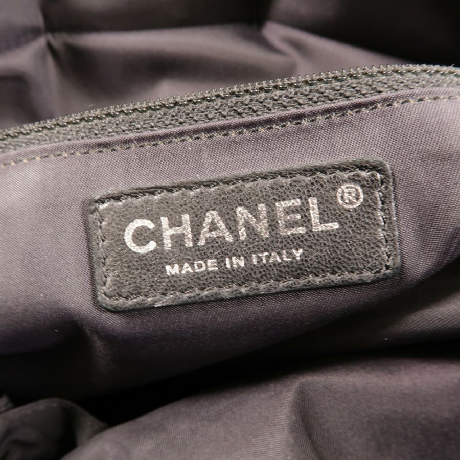 CHANEL 塗層帆布Paris Biarritz Tote手挽袋-7