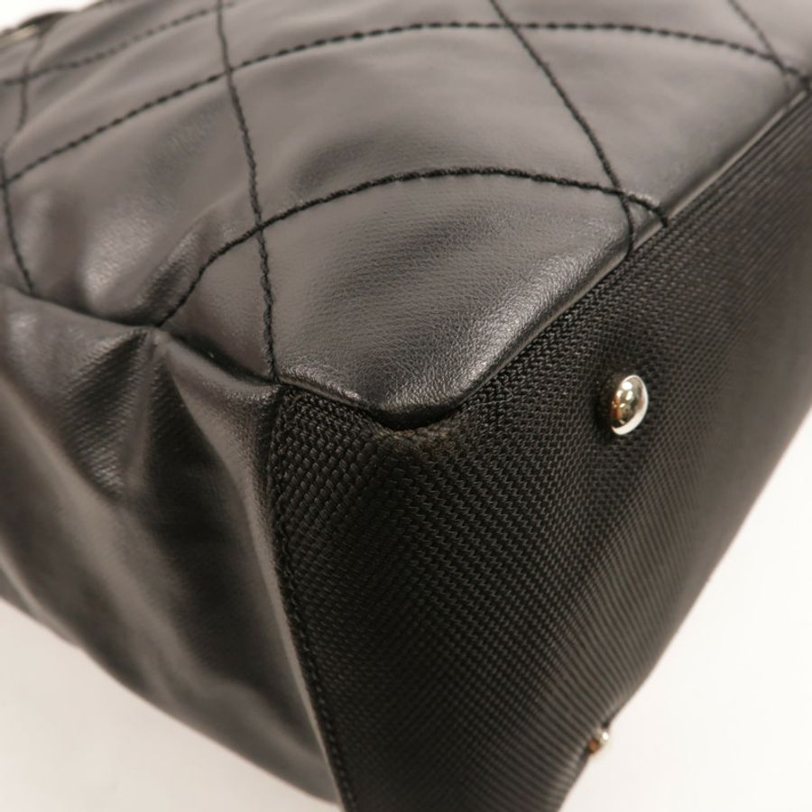 CHANEL 塗層帆布Paris Biarritz Tote手挽袋-10