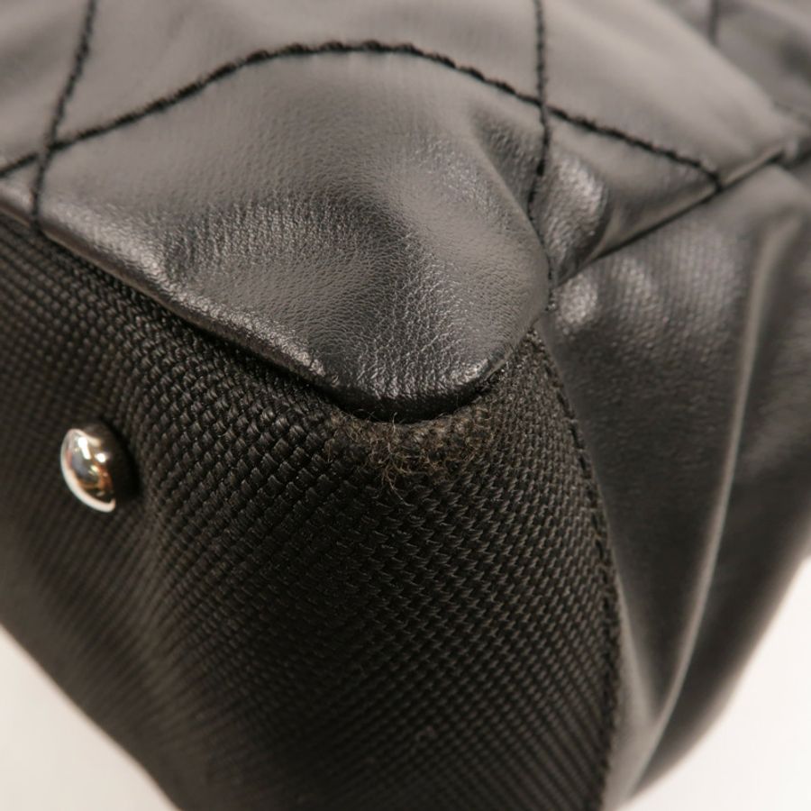 CHANEL 塗層帆布Paris Biarritz Tote手挽袋-11