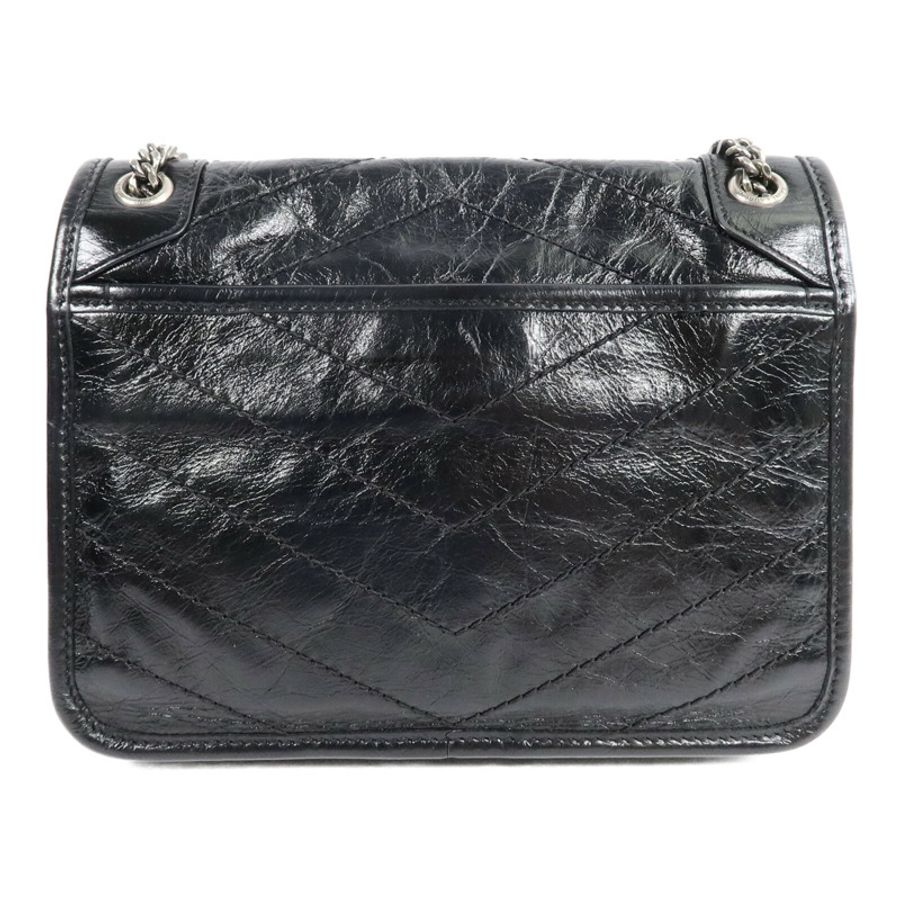 SAINT LAURENT 牛皮皮革Niki Baby鏈帶肩背袋-1