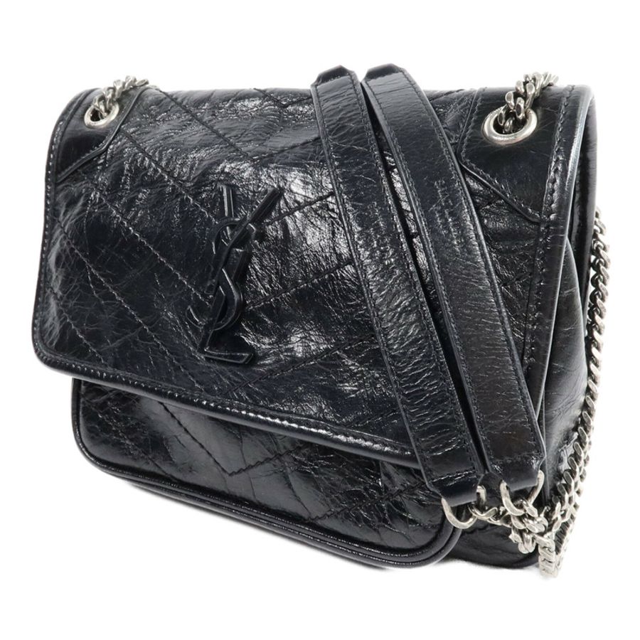 SAINT LAURENT 牛皮皮革Niki Baby鏈帶肩背袋-2