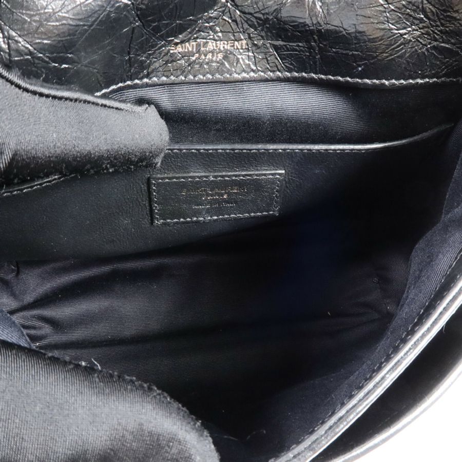 SAINT LAURENT 牛皮皮革Niki Baby鏈帶肩背袋-4