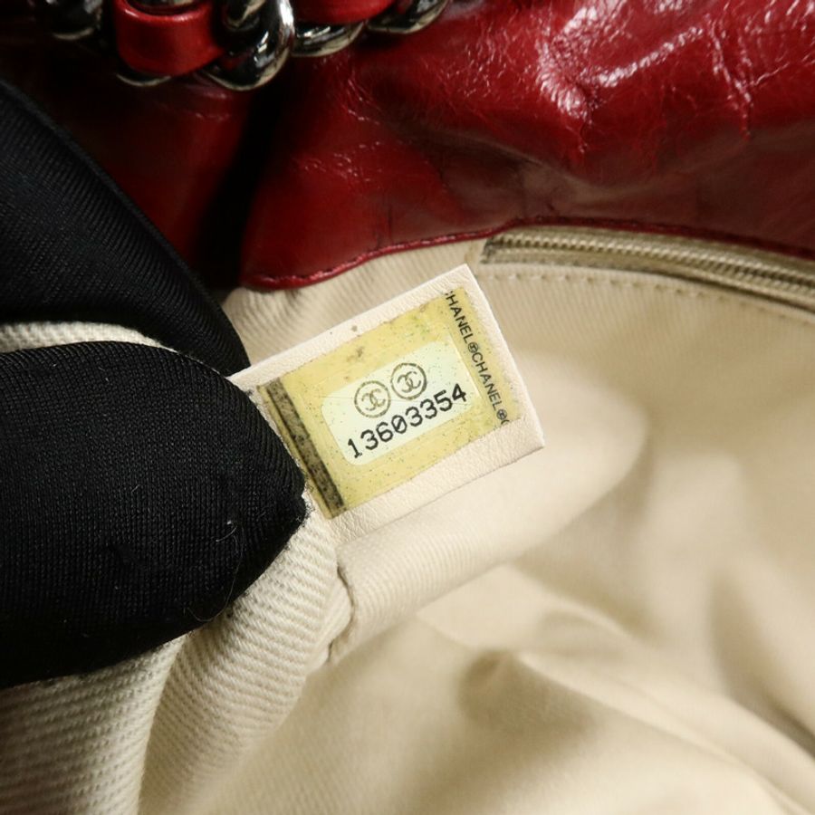 CHANEL 牛皮皮革Shoulder Bag鏈帶肩背袋-7