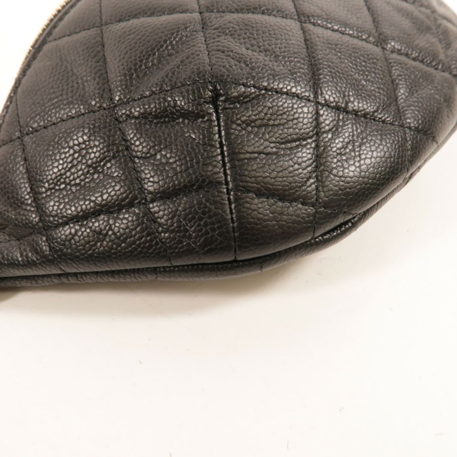 CHANEL 牛皮皮革Waist Bag腰包-11