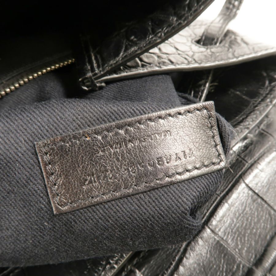 SAINT LAURENT 牛皮皮革Sac de Jour Backpack背包-9