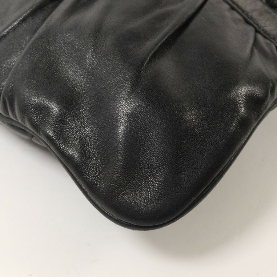 CHANEL 牛皮皮革Pile Ou Face Bag鏈帶肩背袋-12