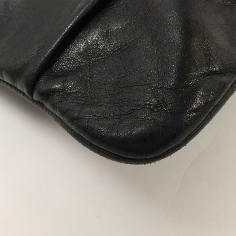 CHANEL 牛皮皮革Pile Ou Face Bag鏈帶肩背袋-14