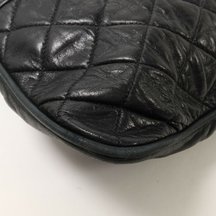 CHANEL 牛皮皮革Pile Ou Face Bag鏈帶肩背袋-15