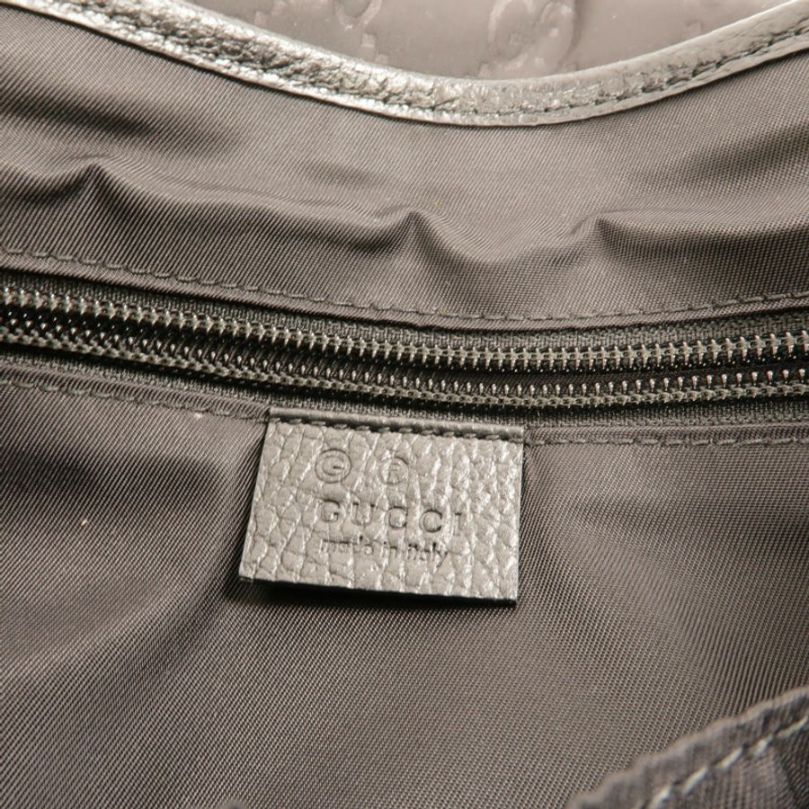 GUCCI 尼龍/牛皮皮革GG Nylon Messenger Bag肩背袋-9