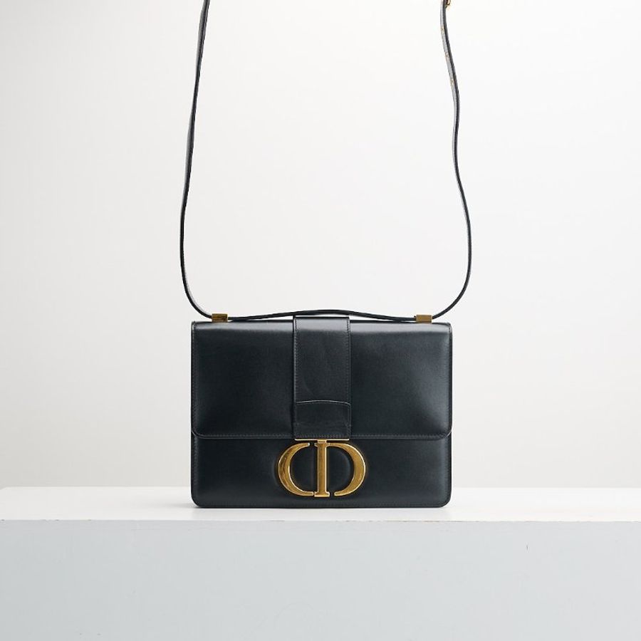 二手DIOR 黑金蒙田包-0