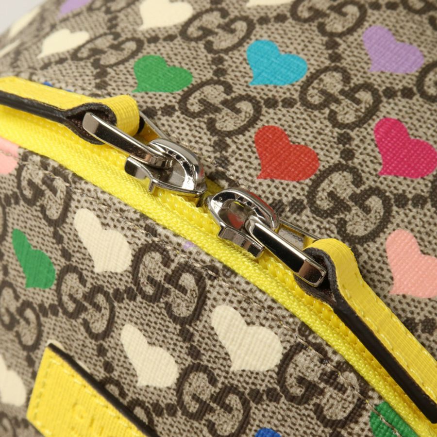 GUCCI 塗層帆布Kids Backpack背包-11