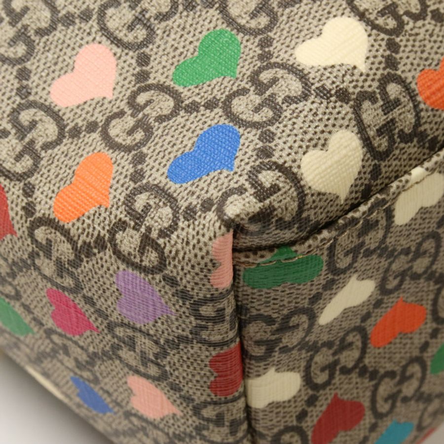 GUCCI 塗層帆布Kids Backpack背包-12