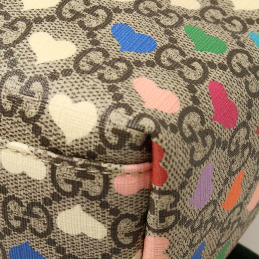GUCCI 塗層帆布Kids Backpack背包-13