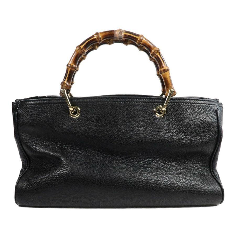 GUCCI 牛皮皮革Bamboo Shopper Medium手挽袋-1