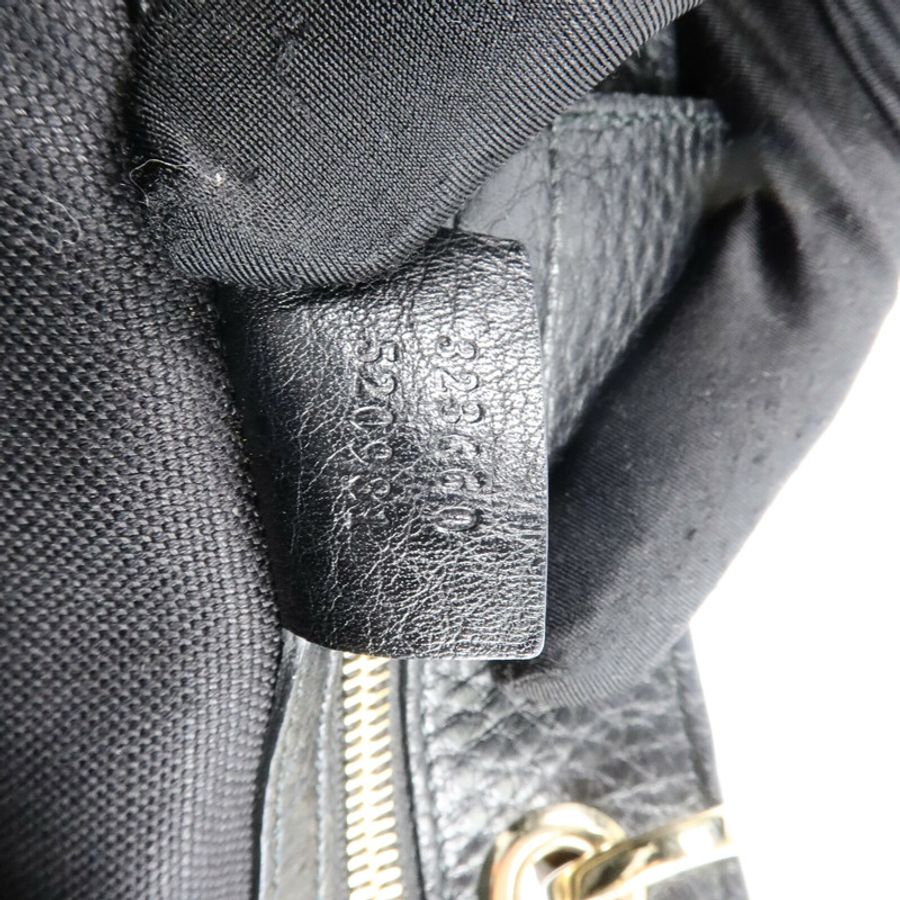 GUCCI 牛皮皮革Bamboo Shopper Medium手挽袋-6