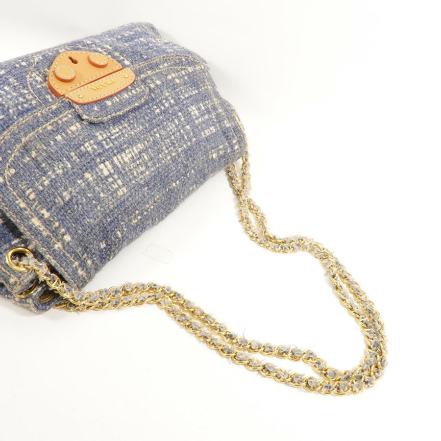 PRADA Tweed Shoulder Bag肩背袋-5