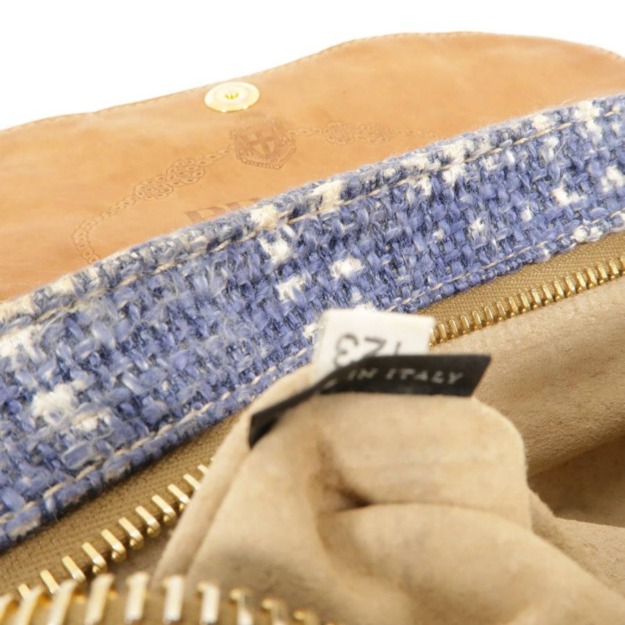 PRADA Tweed Shoulder Bag肩背袋-8