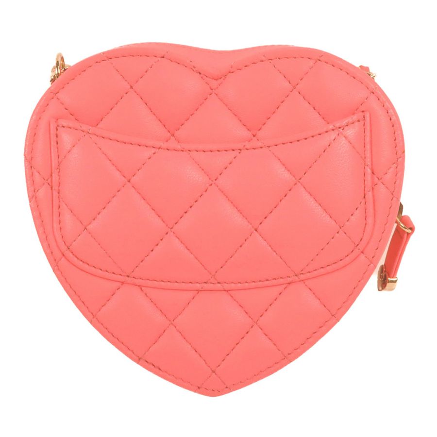 CHANEL 羊皮皮革CC In Love Heart肩背袋-1