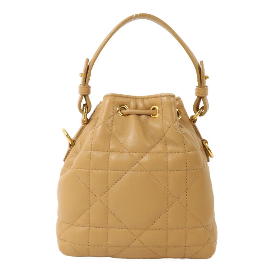 Dior 牛皮皮革Nano Caro Bucket Bag手挽肩背兩用袋-1