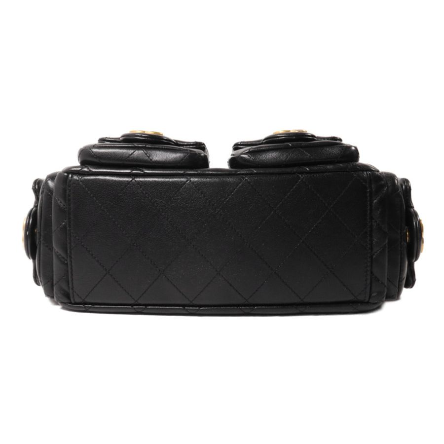 CHANEL 羊皮皮革25C Hobo Bag鏈帶肩背袋-3