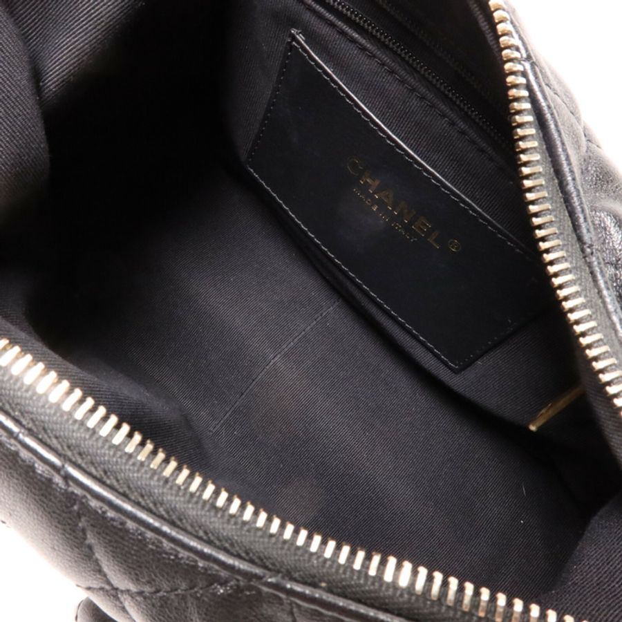CHANEL 羊皮皮革25C Hobo Bag鏈帶肩背袋-4