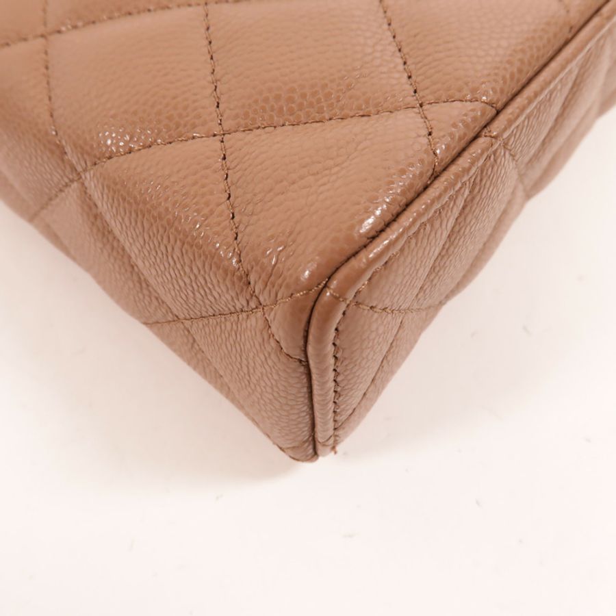 CHANEL 牛皮皮革Vanity Case手挽肩背兩用袋-11