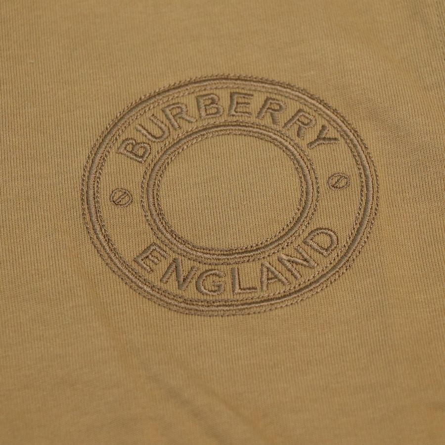 Burberry 棕色 拼接 長袖 上衣-1