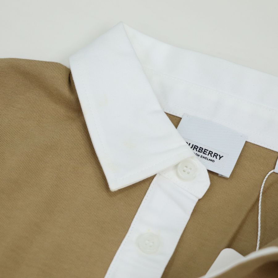 Burberry 棕色 拼接 長袖 上衣-7