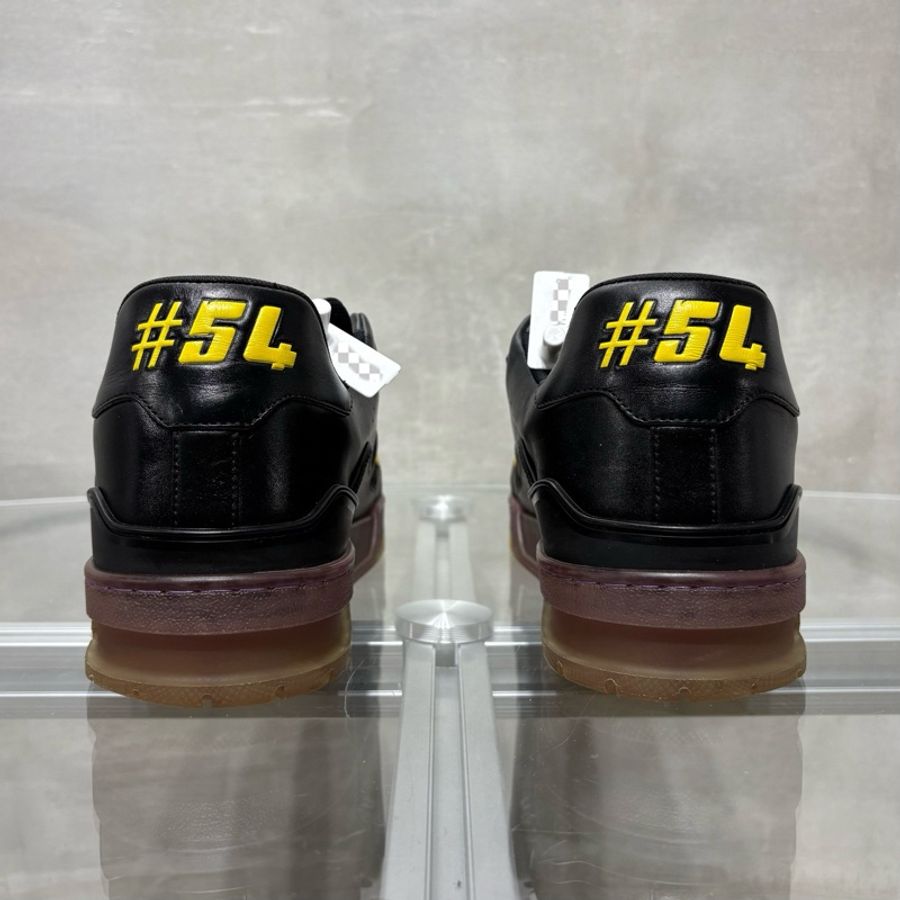 路易威登/Louis Vuitton LV Trainer 黑紫金 尺碼/UK8.5 42.5-4