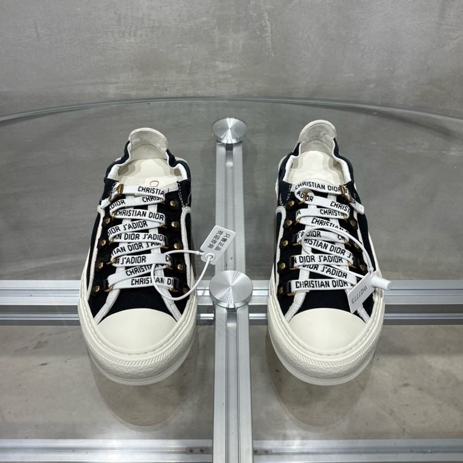 DIOR/迪奧 Walk'n'Dior 黑白 厚底鞋 原盒 尺碼/37碼-1