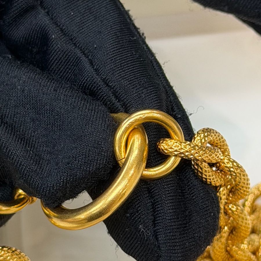 CHANEL 經典復古熔岩鏈條CC項鏈 IA592-15