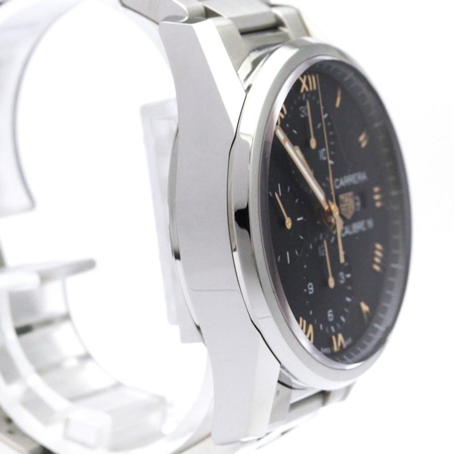 TAG HEUER 豪雅卡萊拉 Calibre 16 計時自動男士腕錶 CBK2113 拋光款-7